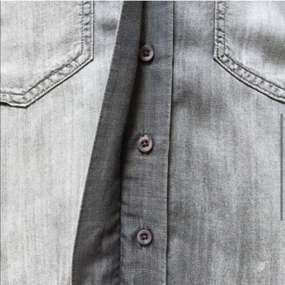 Anthropologie Cloth & Stone Split Back Shirt - Picture 4 of 8